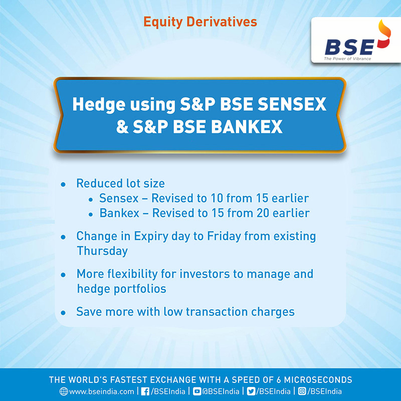 Hedge using S&P BSE SENSEX & S&P BSE BANKEX